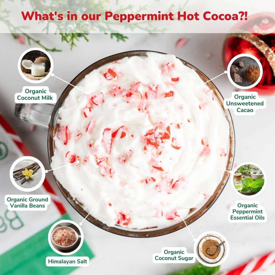 Dairy Free & Vegan Peppermint Hot Cocoa Mix 0.95 Oz (10 Ct.)