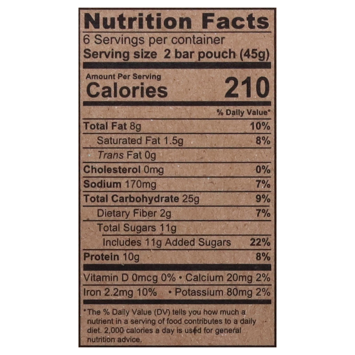 Kodiak Cakes Chocolate Chip Granola Bars, 6 x 1.59 oz (Case of 12)
