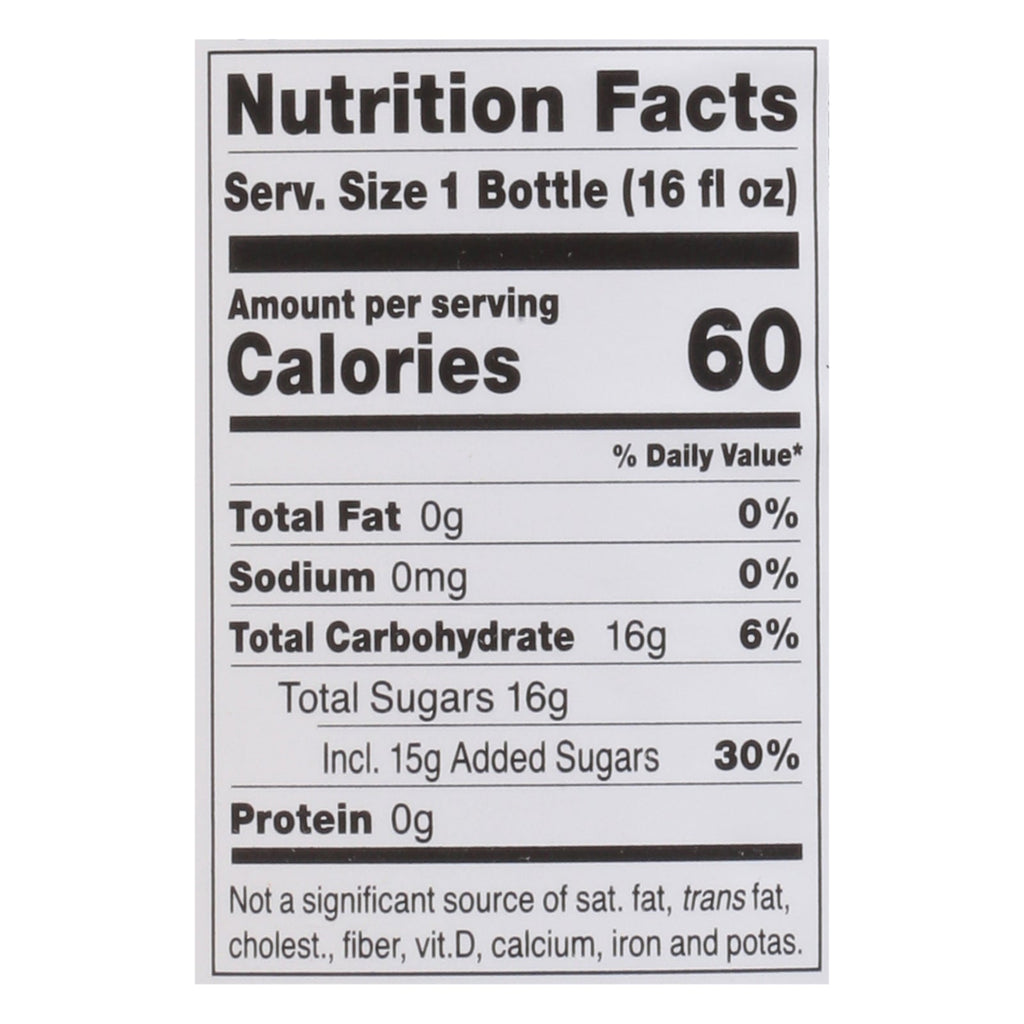 Just Ice Tea Organic Peach Oolong Tea, 16 fl oz (Case of 12)