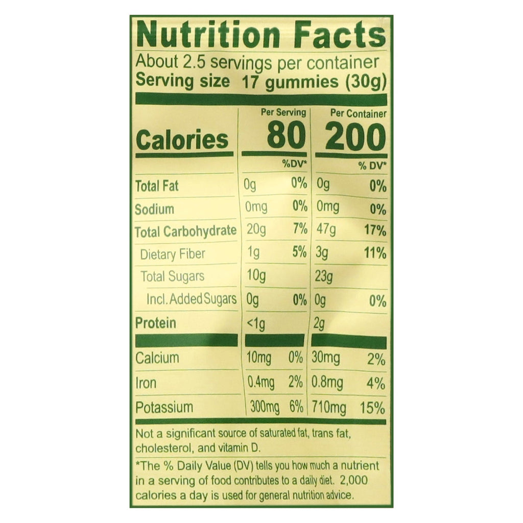 Solely Organic Mango Guava Gummies, 2.5 oz (Case of 12)