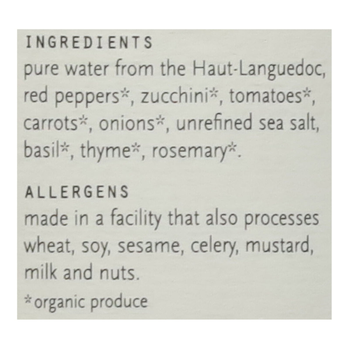 Karine & Jeff Organic Provencal Soup, 16.9 fl oz (Case of 6)
