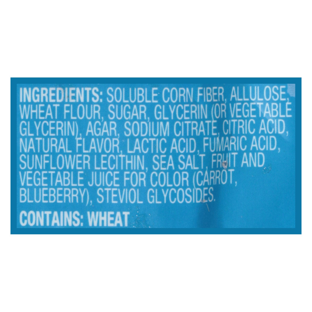 Joy Ride Blue Raspberry Sour Strips, 3.5 oz (Case of 10)