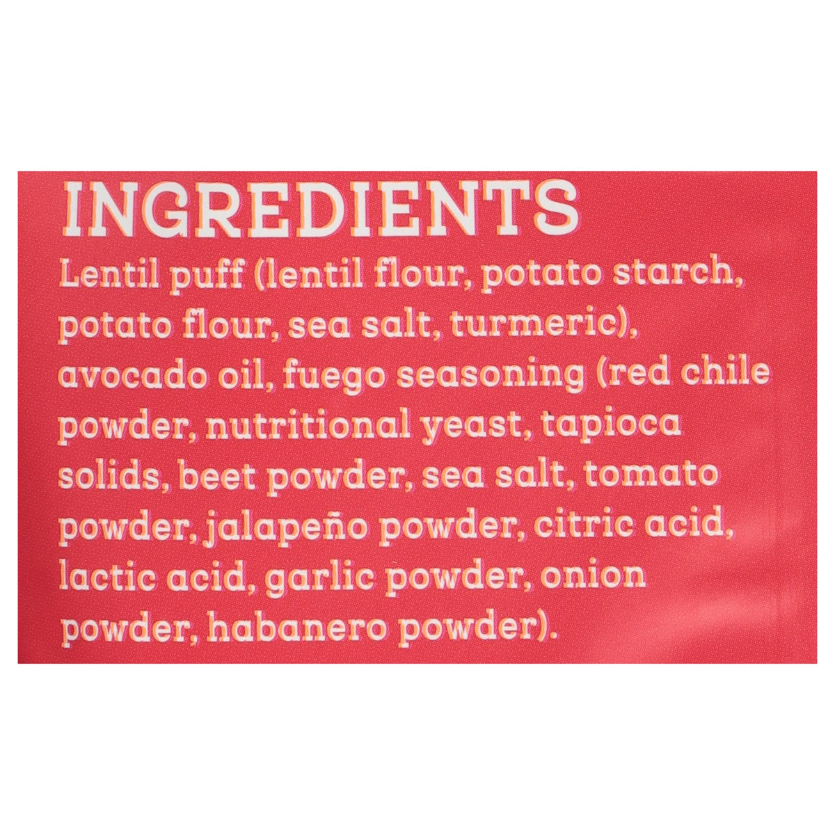 Siete Fuego Puffs, 4 oz (Case of 6)
