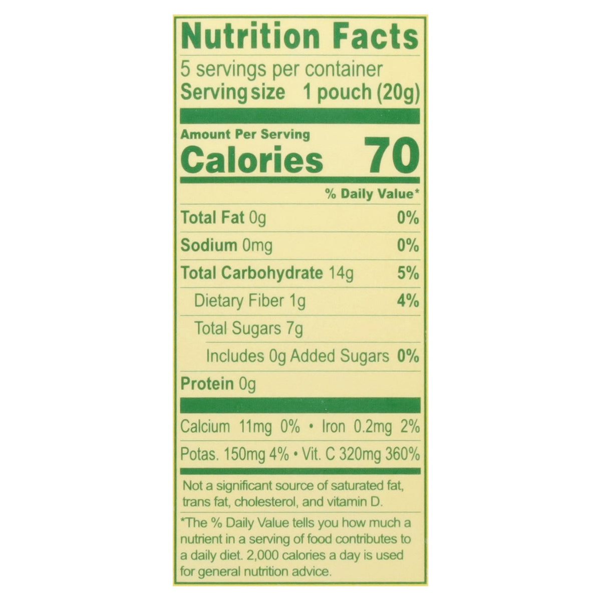 Solely Organic Mango Whole Fruit Gummies, 3.5 oz (Case of 8)