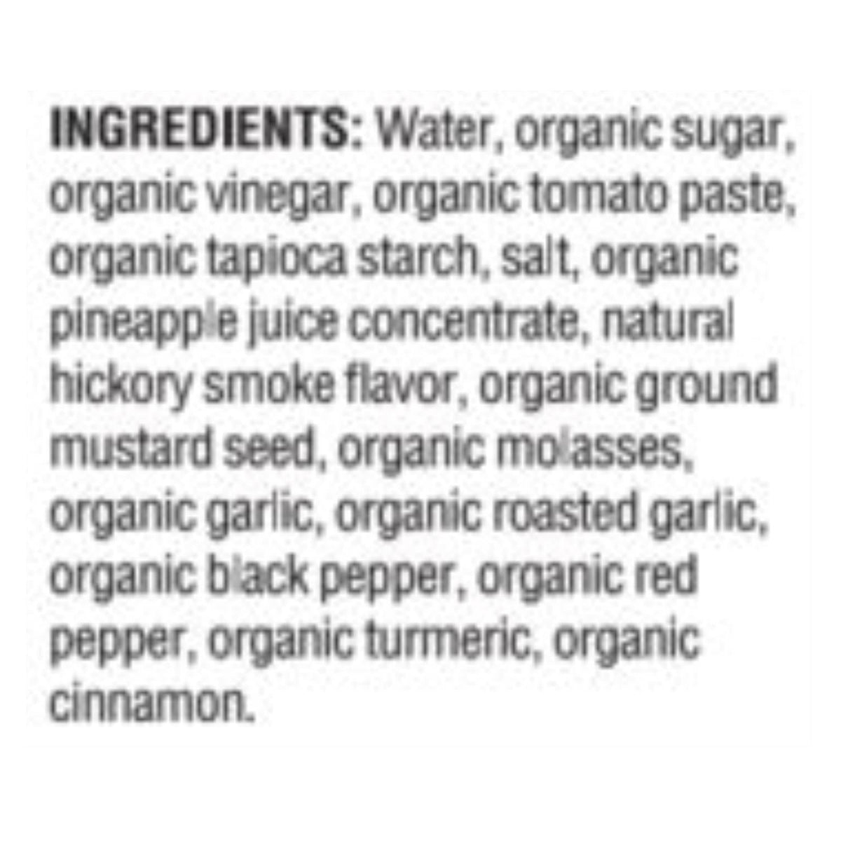 Woodstock Organic Hickory BBQ Sauce, 18 oz (Case of 12)