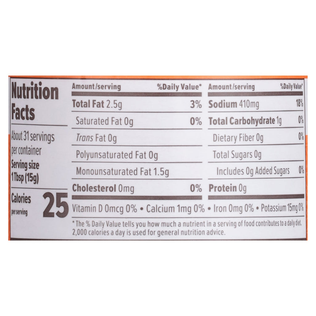Primal Kitchen Original Buffalo Sauce, 16.5 oz (Case of 6)