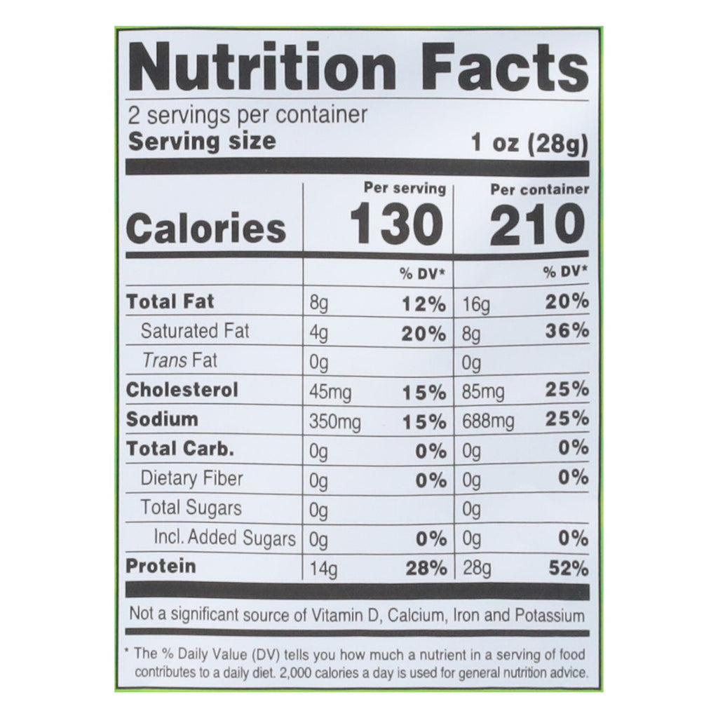 Vacadillos Chili Air Dried Steak Bites, 2 oz (Case of 8)