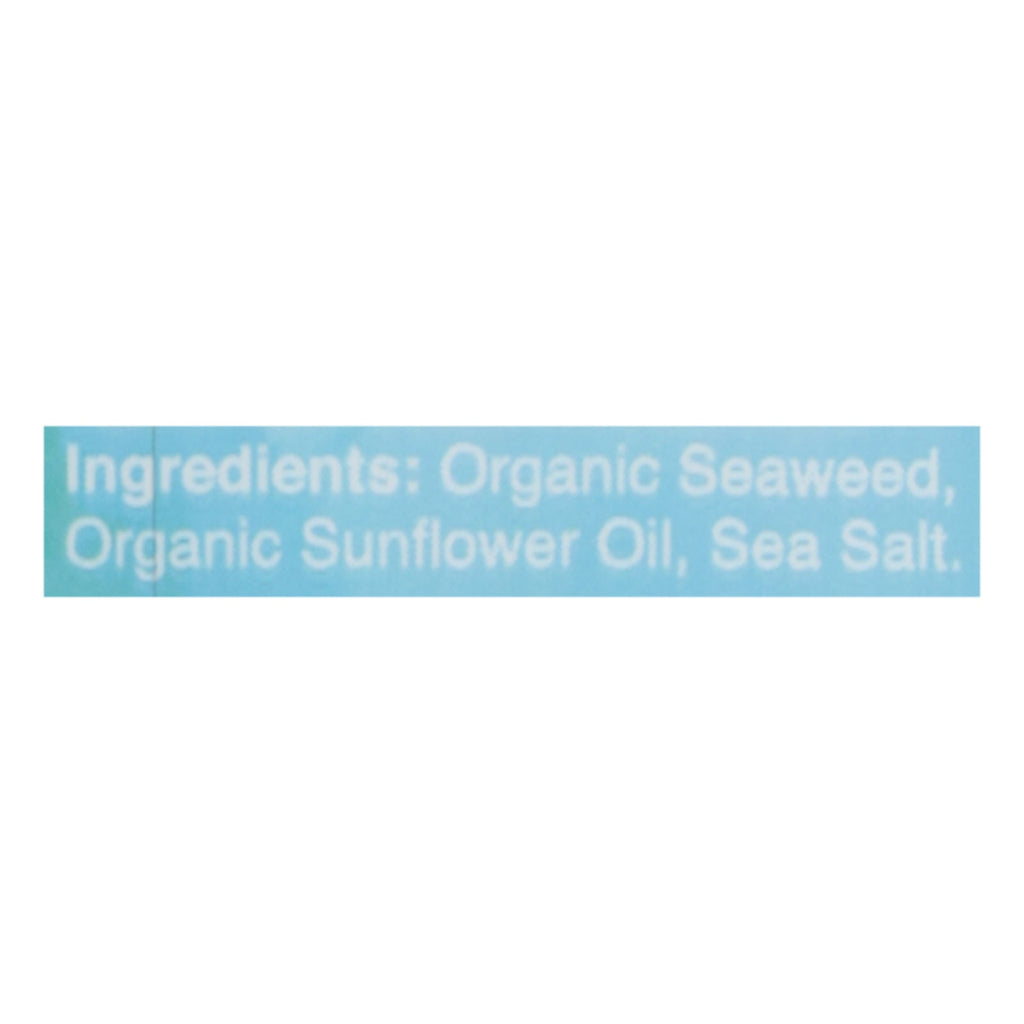 Ocean's Halo Organic Sea Salt Seaweed Snack, 0.14 oz (Case of 20)