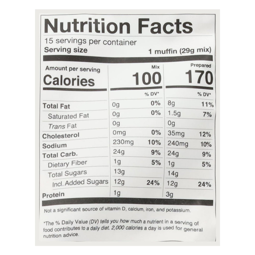 Miss Jones Baking Co. Carrot Cake Bread & Muffin Mix, 15.1 oz (Case of 6)