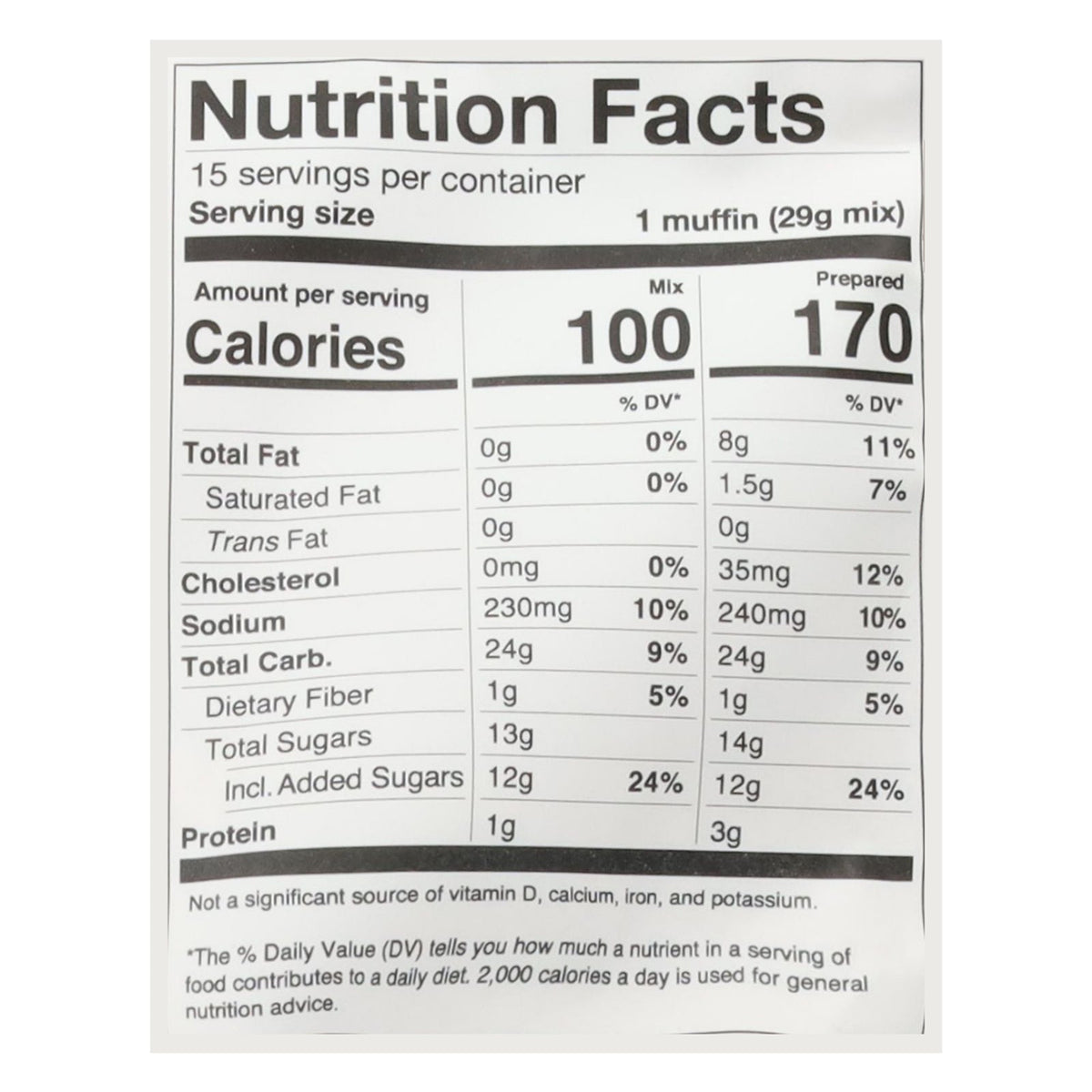 Miss Jones Baking Co. Carrot Cake Bread & Muffin Mix, 15.1 oz (Case of 6)
