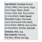 Sanders Dark Chocolate Sea Salt Caramel Thins, 18 oz (Case of 6)
