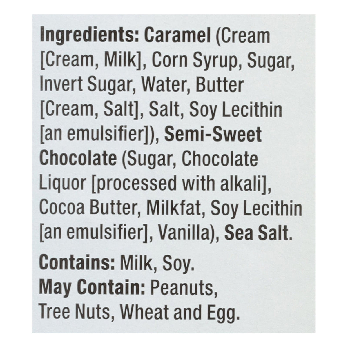 Sanders Dark Chocolate Sea Salt Caramel Thins, 18 oz (Case of 6)