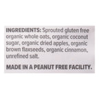 One Degree Organic Foods Sprouted Apple Cinnamon Oatmeal, 18 oz (Case of 6)