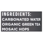 Hoplark Green Tea One Sparkling Hop Tea, 16 fl oz (Case of 12)