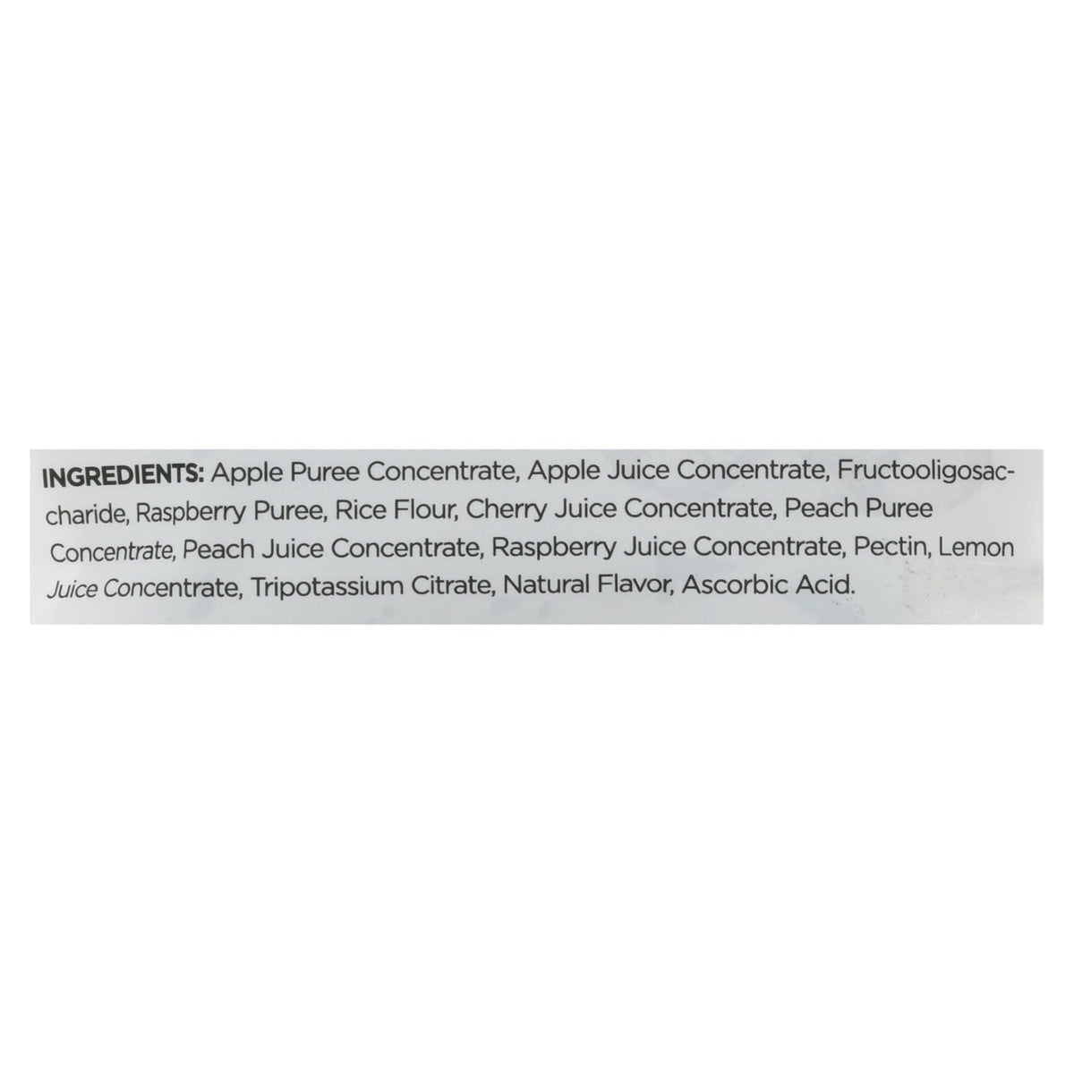 Simply Gum Peach & Raspberry Fruit Bites, 1.8 oz (Case of 8)