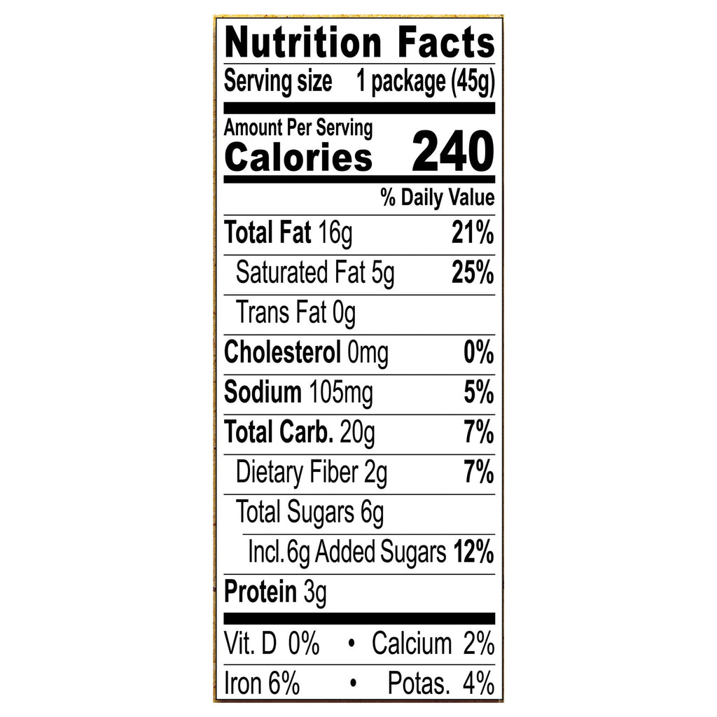 Once Again Organic Sunflower Butter Sandwich Crackers, 1.59 oz (Case of 8)
