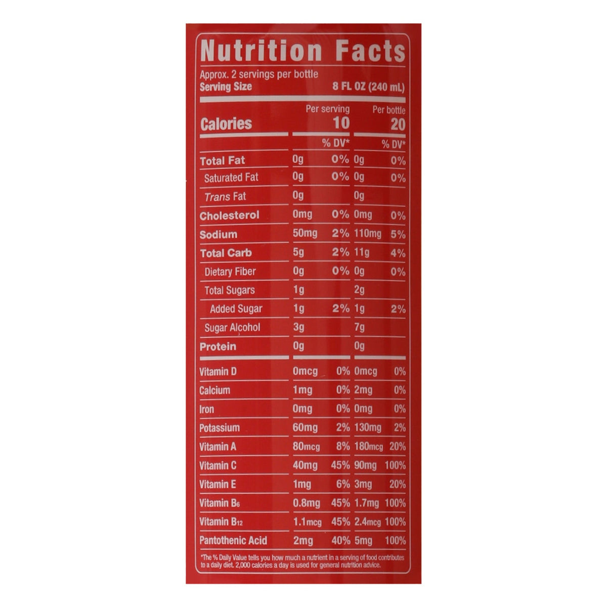 Roar Organic Strawberry Lemonade Water, 18 fl oz (Case of 12)