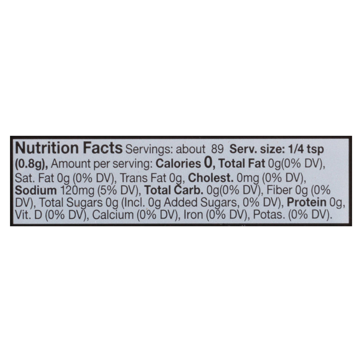 The New Primal Organic Classic Steak Seasoning, 2.5 oz (Case of 6)