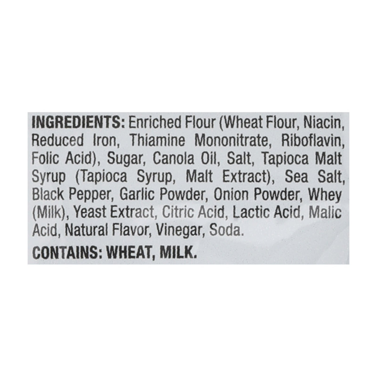 Pretzel Crisps Sea Salt & Pepper Pretzel Crackers, 7.2 oz (Case of 12)