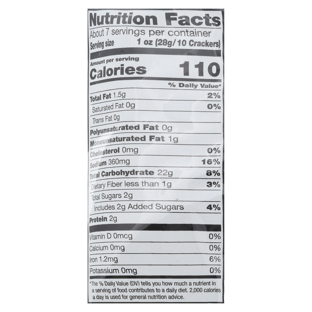 Pretzel Crisps Sea Salt & Pepper Pretzel Crackers, 7.2 oz (Case of 12)