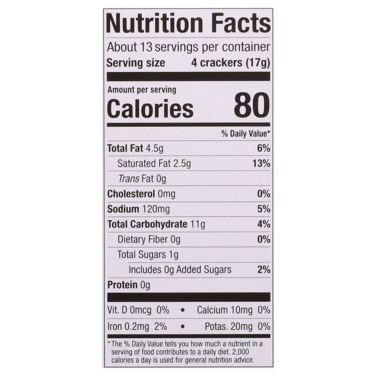FitJoy White Cheddar Cracker Rounds, 8 oz (Case of 8)
