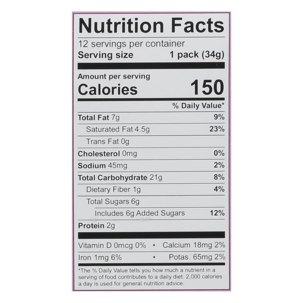 Heavenly Hunks Birthday Cake Cookie Minis, 12 Count, 14.4 oz (Case of 6)