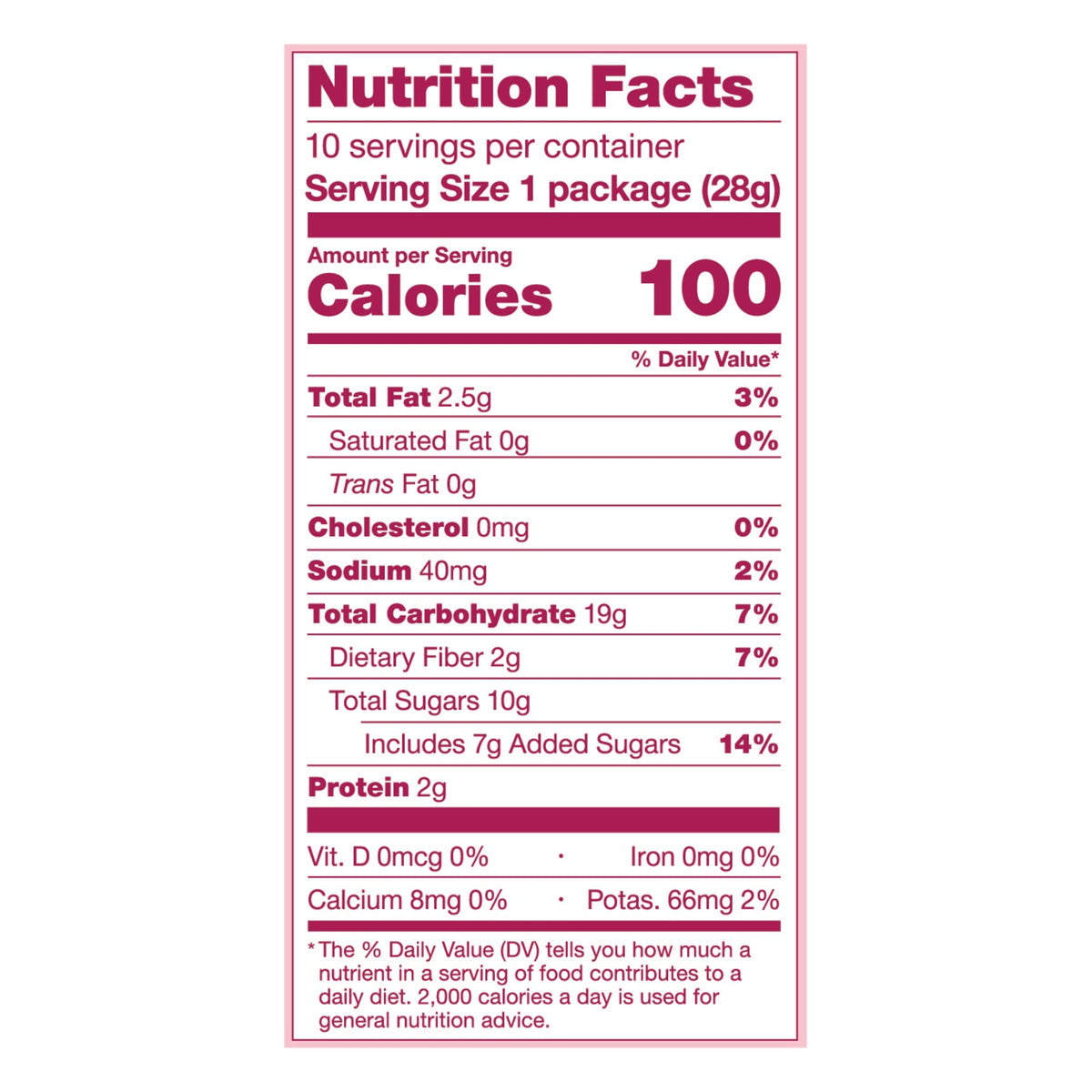 Nature's Bakery Mini Raspberry Fig Bars, 10 oz (Case of 6)