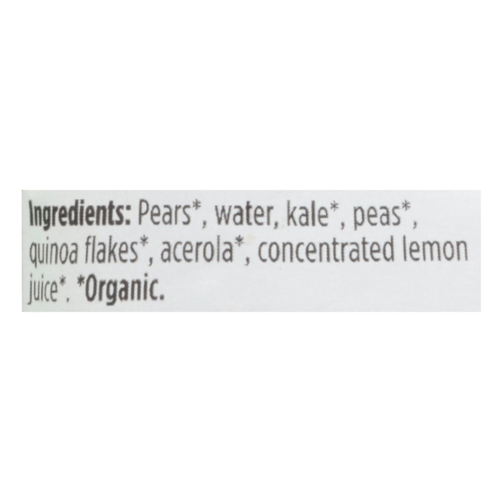 Love Child Organics Pears, Kale & Peas Puree, 4 oz (Case of 12)