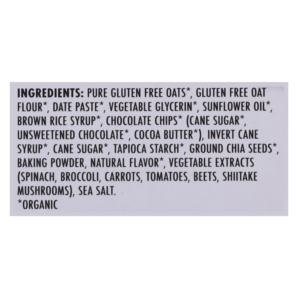 MadeGood Organic Soft Baked Chocolate Chip Oat Bars, 5.3 oz (Case of 6)