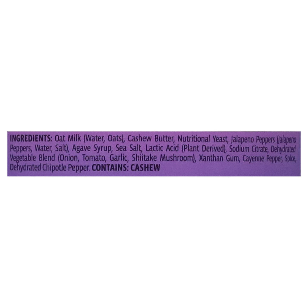 Credo Foods Dairy-Free Oatmilk Queso Blanco Dip, 11 oz (Case of 6)