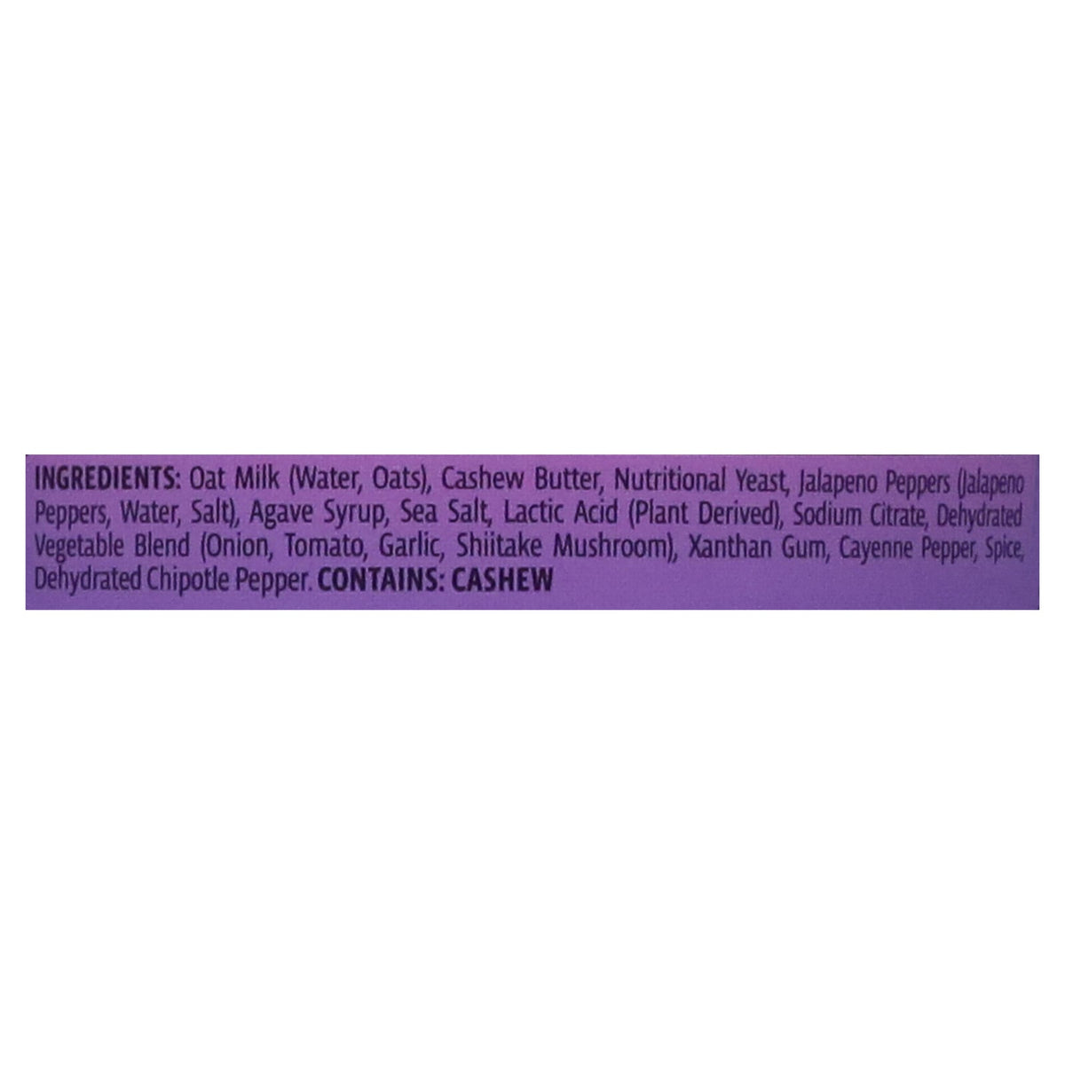 Credo Foods Dairy-Free Oatmilk Queso Blanco Dip, 11 oz (Case of 6)