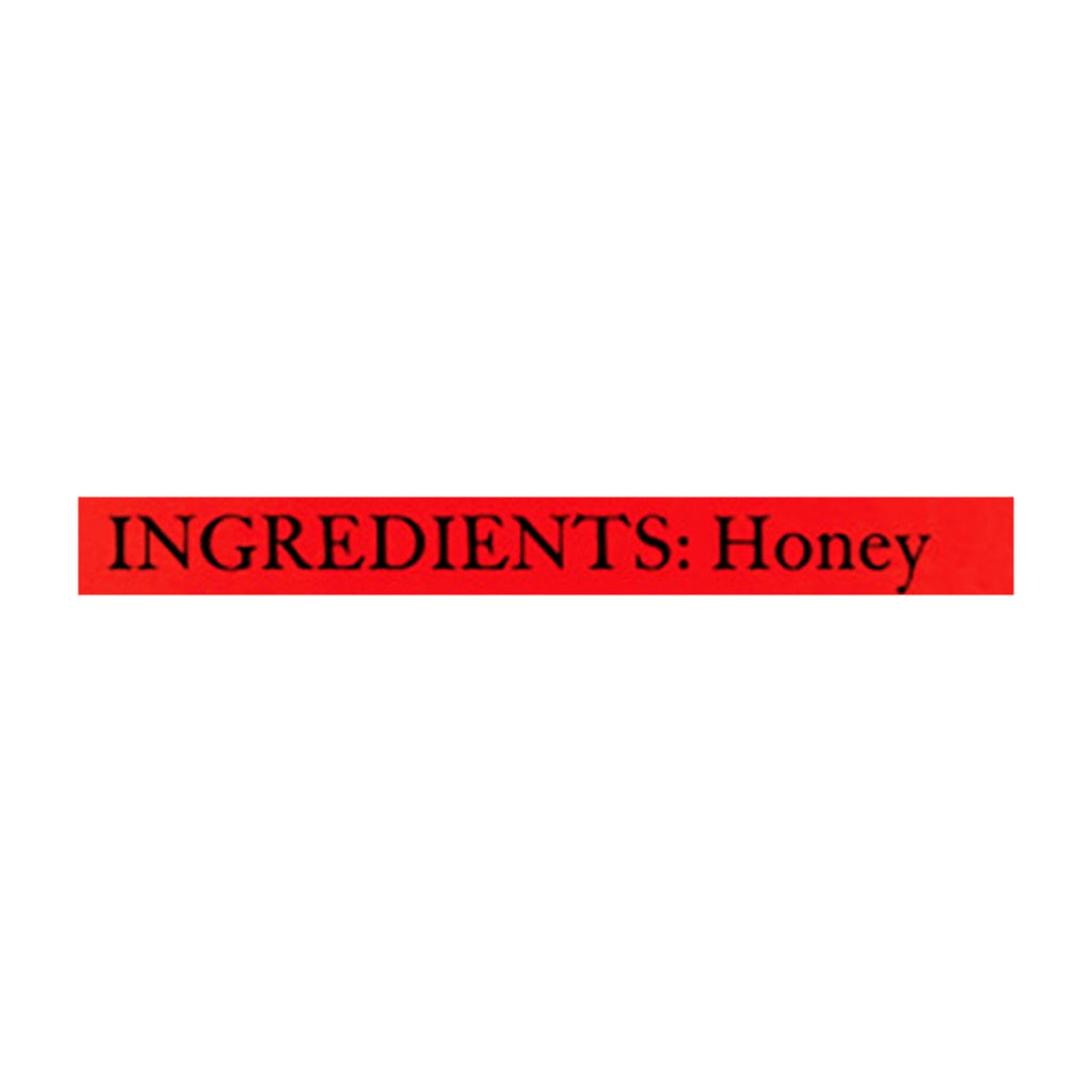 Nature Nate's Raw & Unfiltered Honey Bear, 12 fl oz (Case of 6)