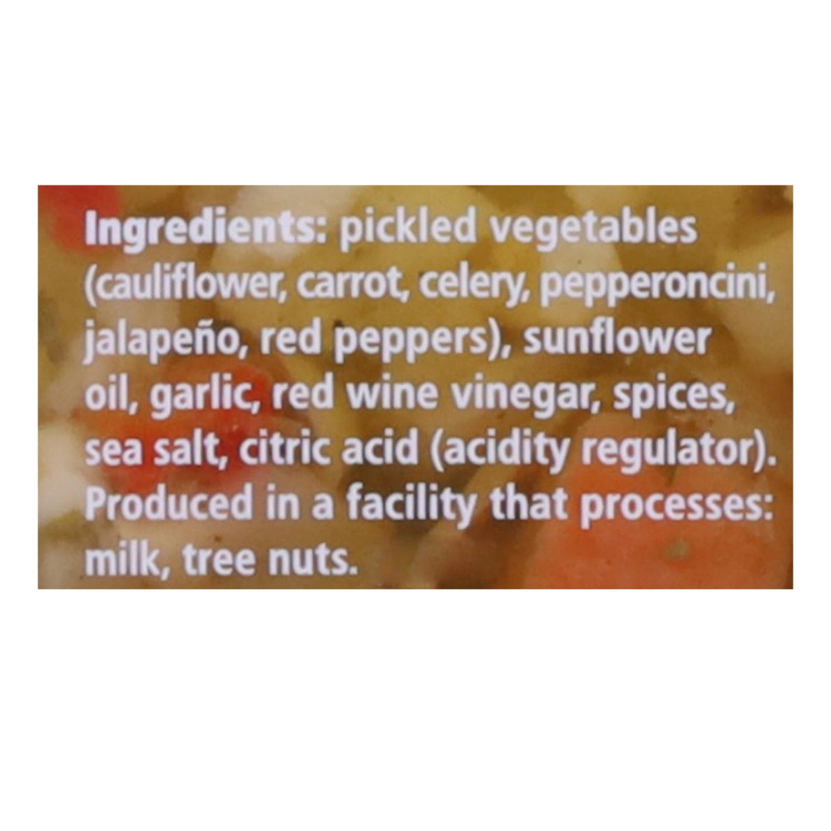 Divina Hot Chicago Style Giardiniera, 13.7 oz (Case of 6)