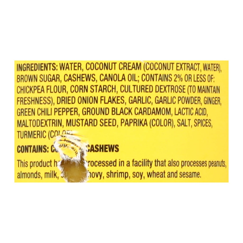 Tasty Bite Coconut Korma Simmer Sauce, 13 oz (Case of 6)