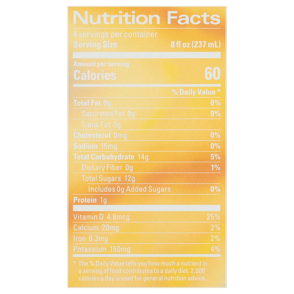 Kin Euphorics Actual Sunshine Beverage 4-Pack, 4 x 8 fl oz (Case of 6)