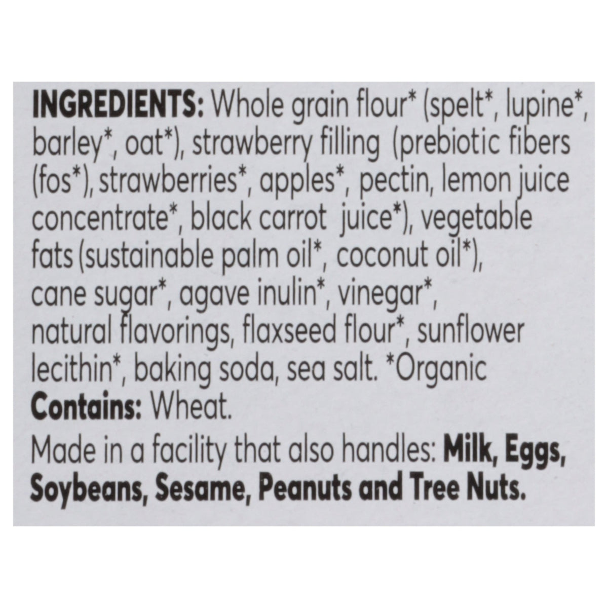 Olyra Organic Strawberry Breakfast Biscuits, 5.3 oz (Case of 6)