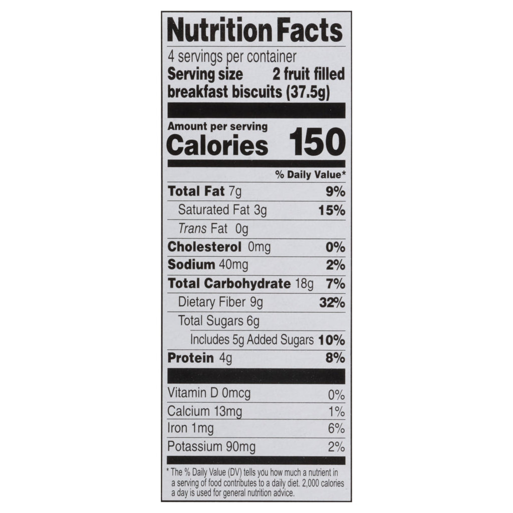 Olyra Organic Strawberry Breakfast Biscuits, 5.3 oz (Case of 6)