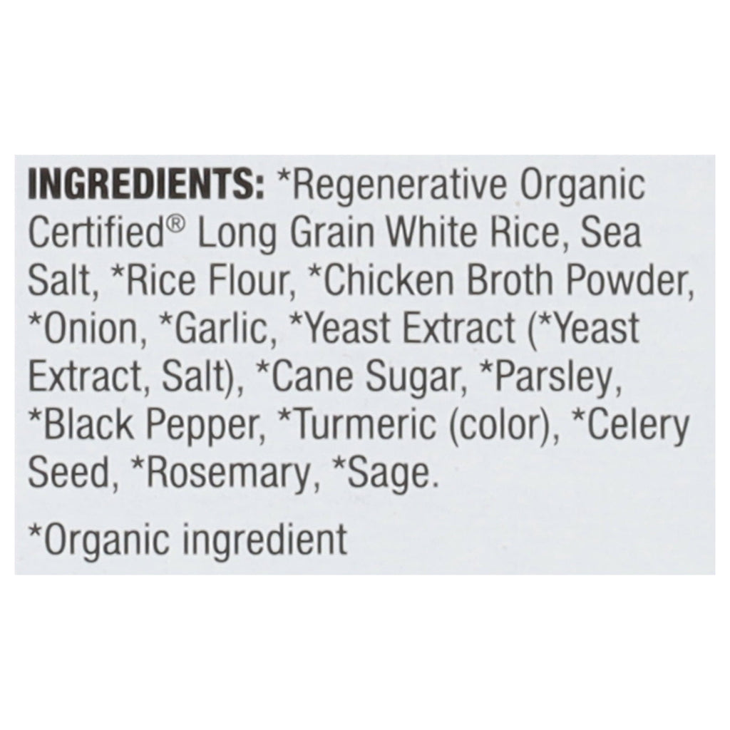 Lundberg Family Farms Organic Chicken Herb White Rice, 5.5 oz (Case of 6)