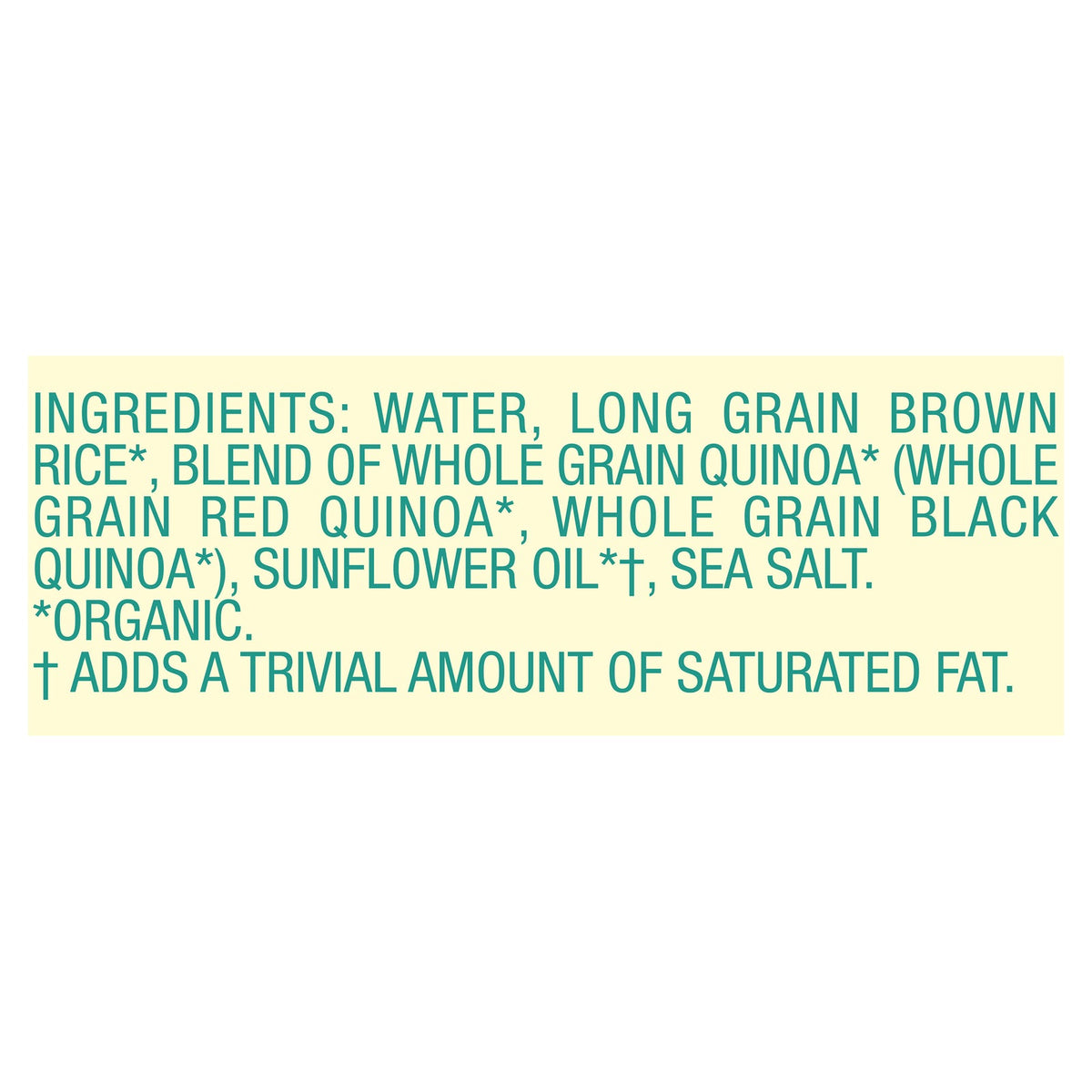 Seeds of Change Organic Quinoa & Brown Rice with Sea Salt, 8.5 oz (Case of 12)