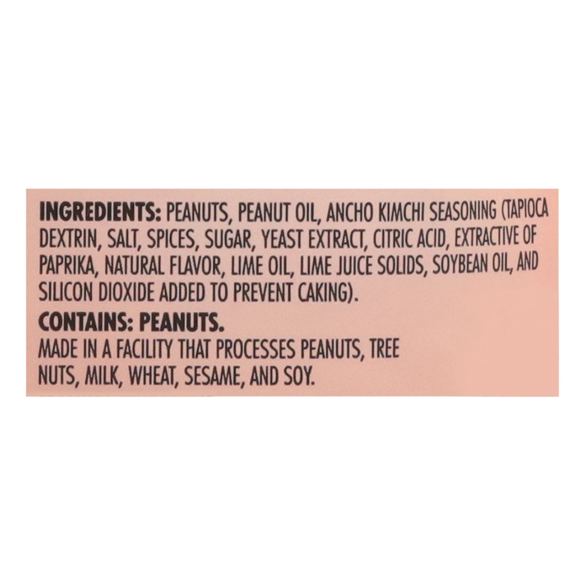 Henrietta Said Ancho Kimchi Peanuts, 5 oz (Case of 12)