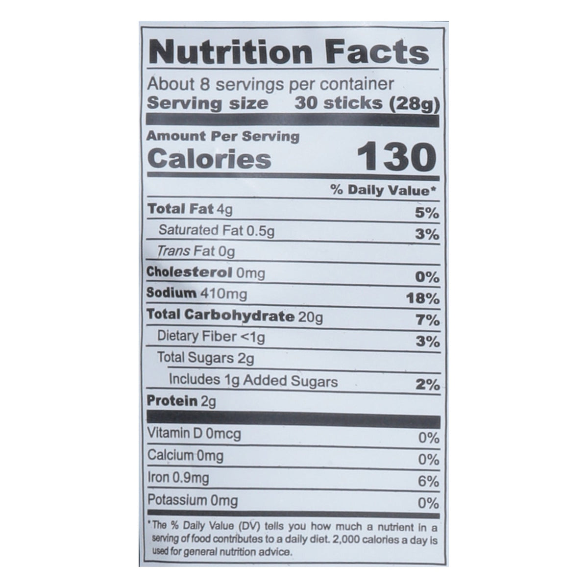 Pop Daddy Maple & Brown Butter Pretzel Sticks, 7.5 oz (Case of 12)