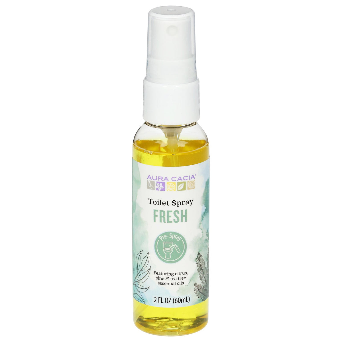 Aura Cacia Fresh Toilet Spray, 2 fl oz