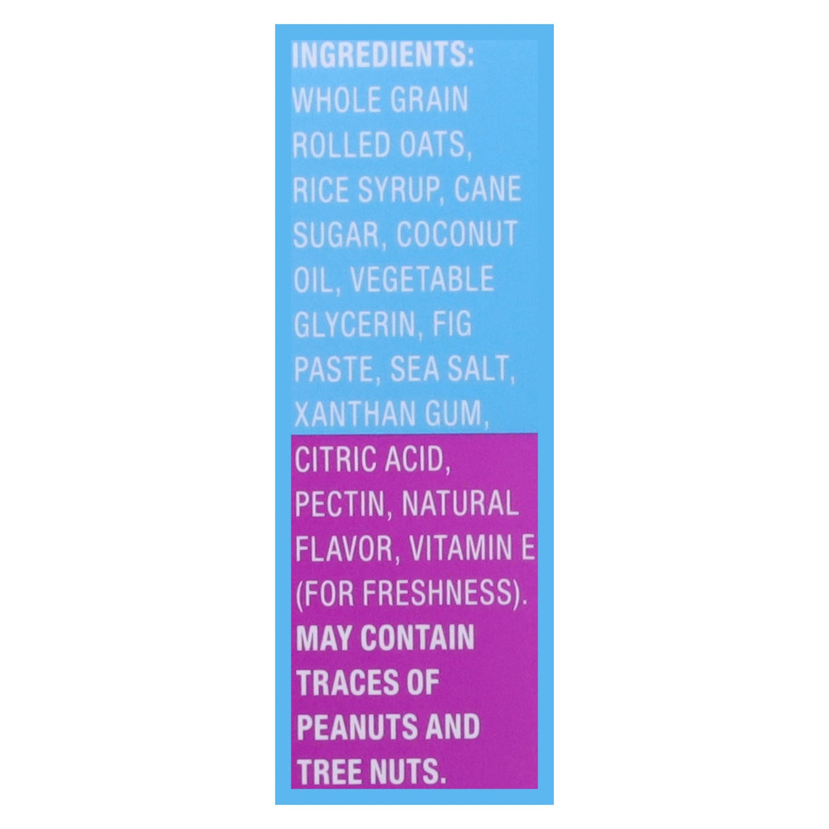 Bobo's Original Fig Bar, 5 x 1.5 oz (Case of 6)