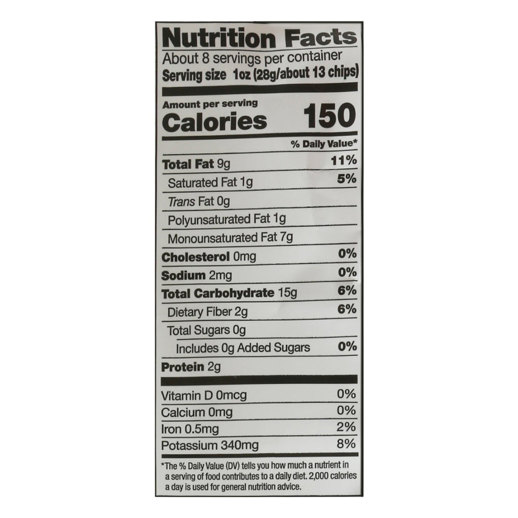 Kettle Brand Unsalted Potato Chips, 7.5 oz (Case of 12)