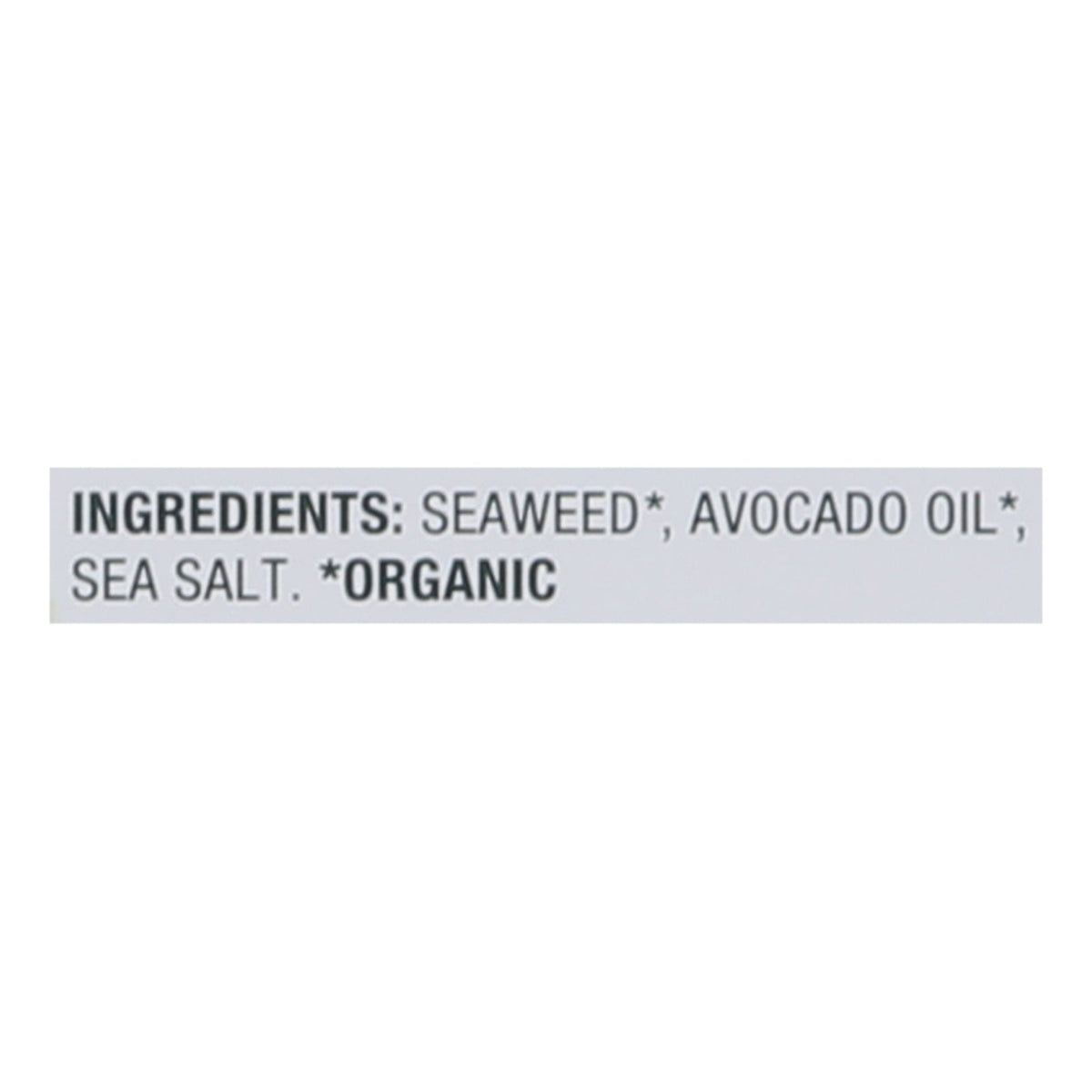 Gimme Organic Avocado Oil Seaweed Snacks 5-Pack, 5 x 0.14 oz (Case of 6)