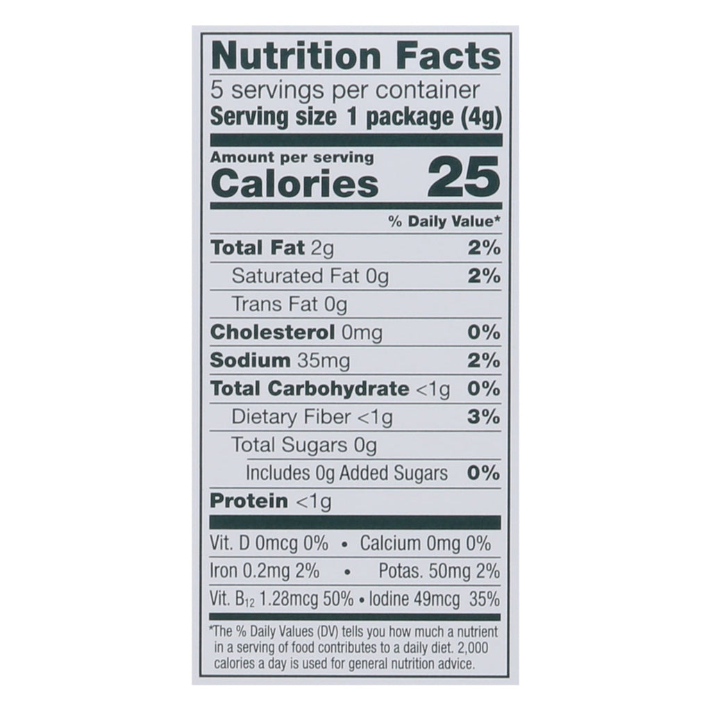Gimme Organic Avocado Oil Seaweed Snacks 5-Pack, 5 x 0.14 oz (Case of 6)