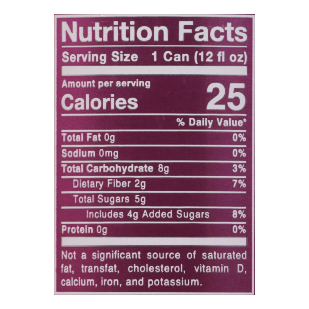 Poppi Cherry Cola Prebiotic Soda, 12 fl oz (Case of 12)