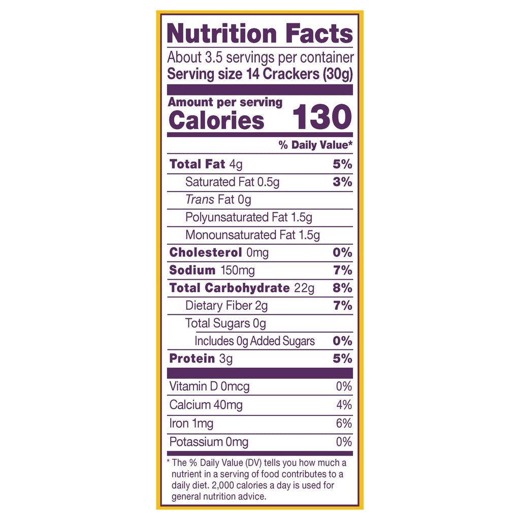 Crunchmaster Original Multi-Seed Crackers, 3.54 oz (Case of 6)