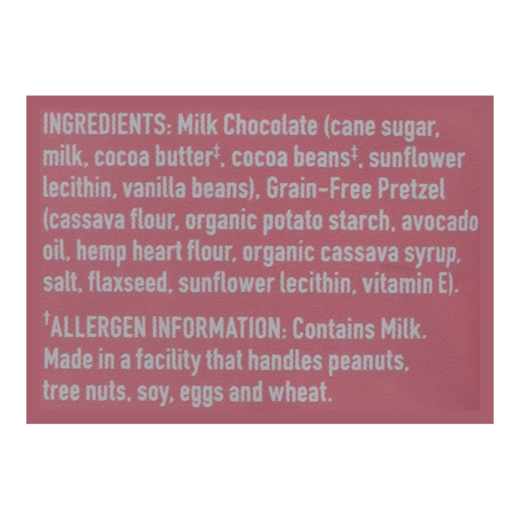 Unreal Milk Chocolate Pretzels, 3.5 oz (Case of 6)