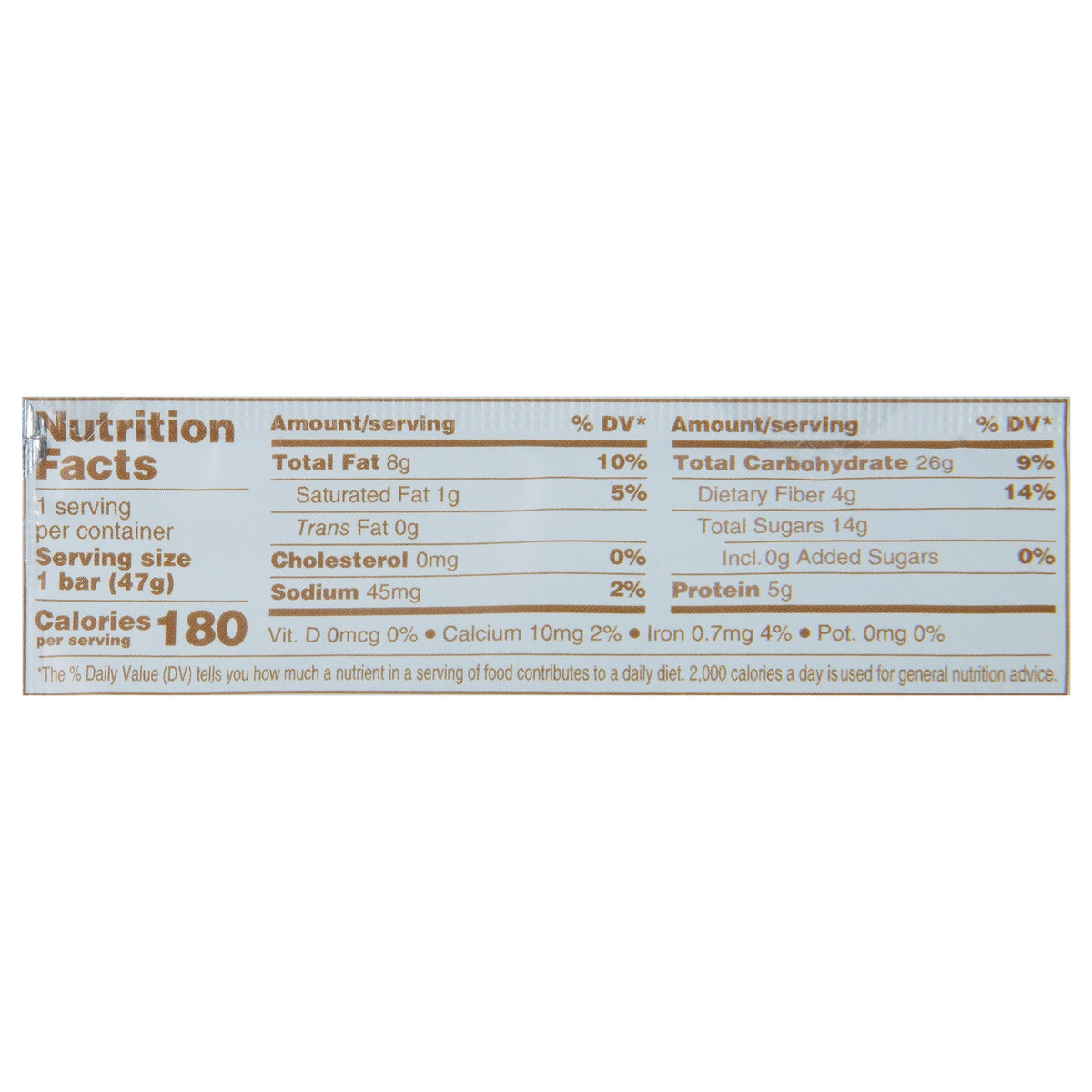 Jonesbar Organic Peanut Butter Bar, 1.7 oz (Case of 12)